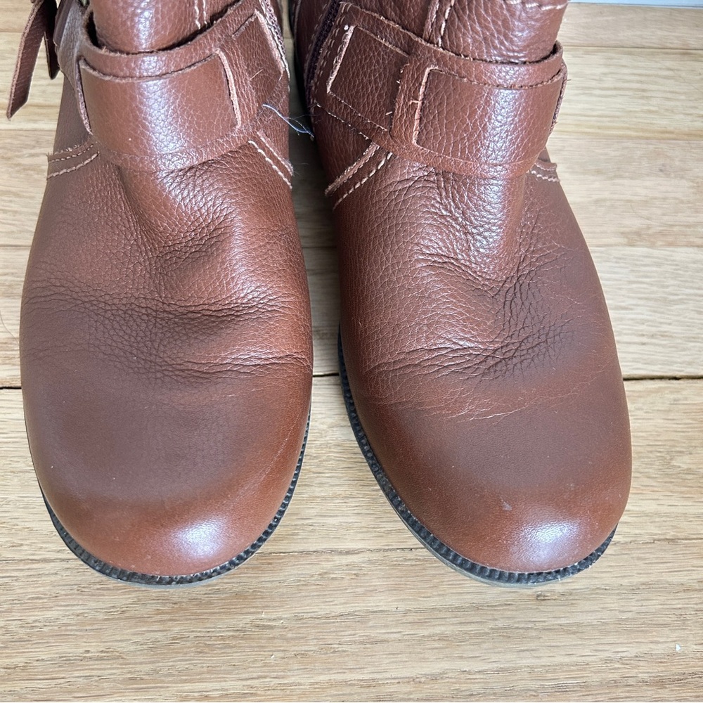 Clarks Riddle Avant Ankle Boots Women's 7.5M Brown Leather - Picture 9 of 10